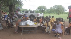 School Feeding Programme in 18 Basic Schools - Nkuziesi Primary School
